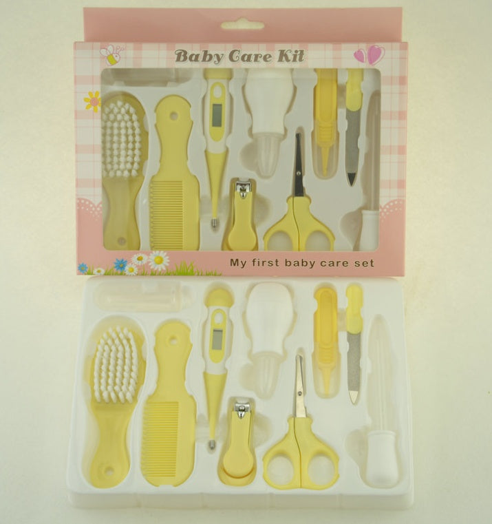 Maternal and Infant Thermometer Feeding Nasal Nasal Care 10 Piece Set Baby Manicure Clamp Nail Clipper Set Maternal and Infant Thermometer Feeding Nasal Nasal Care 10 Piece Set Baby Manicure Clamp Nail Clipper Set